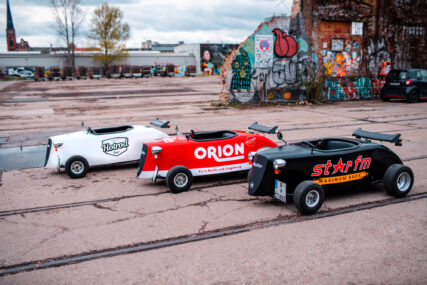 Cabrio mieten: Hotrod Tour Berlin: Die Sightseeing Tour mit GoKart Feeling