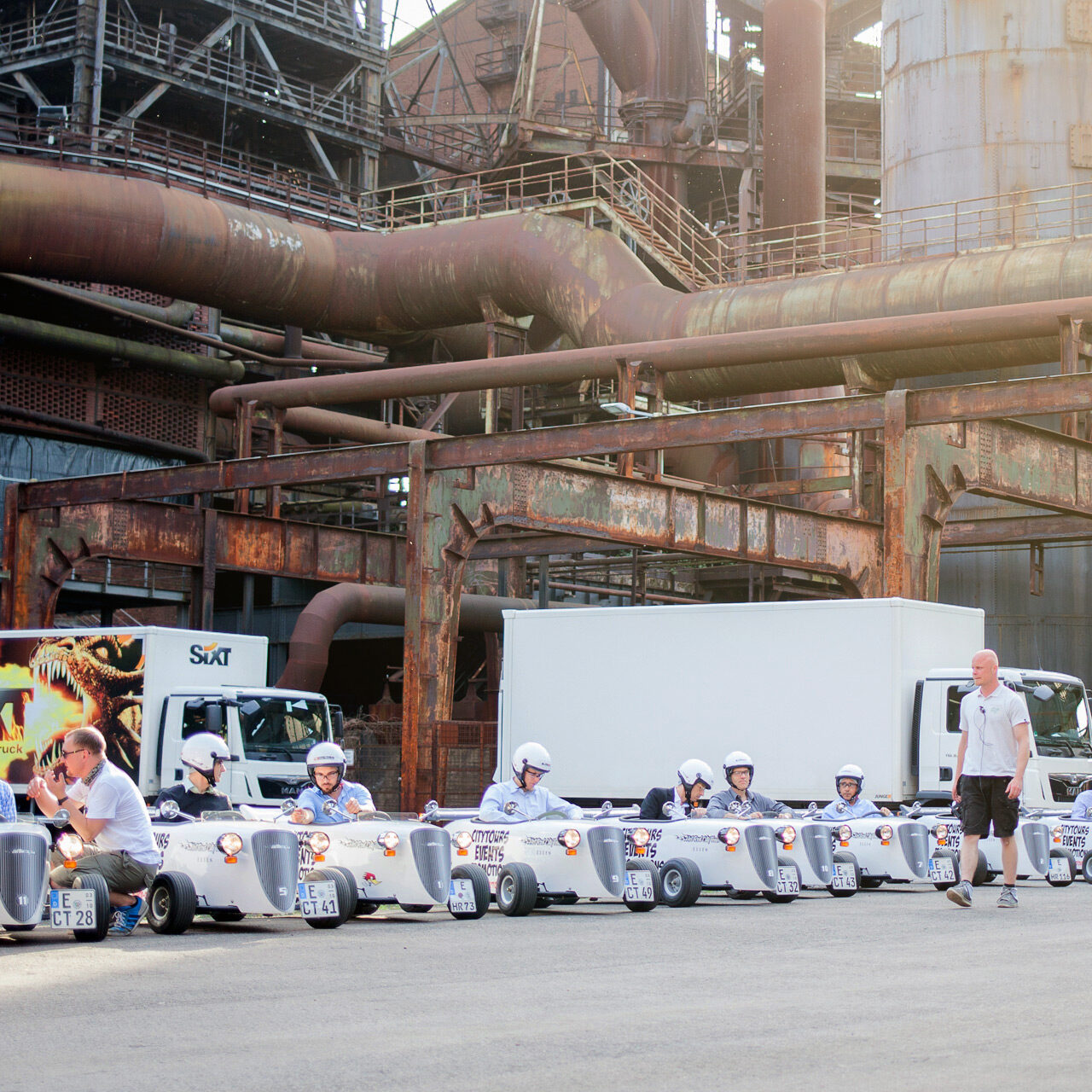 Firmenevent & Betriebsausflug mit den Hotrods in Berlin