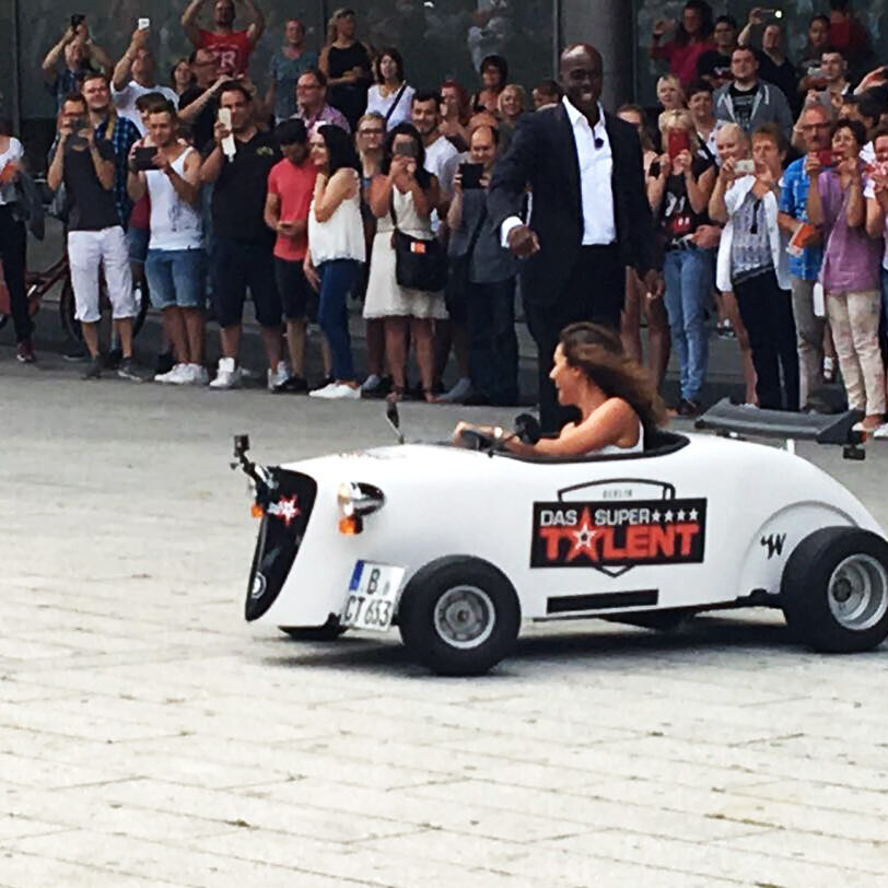 Hotrod Event Promotion bei DSDS