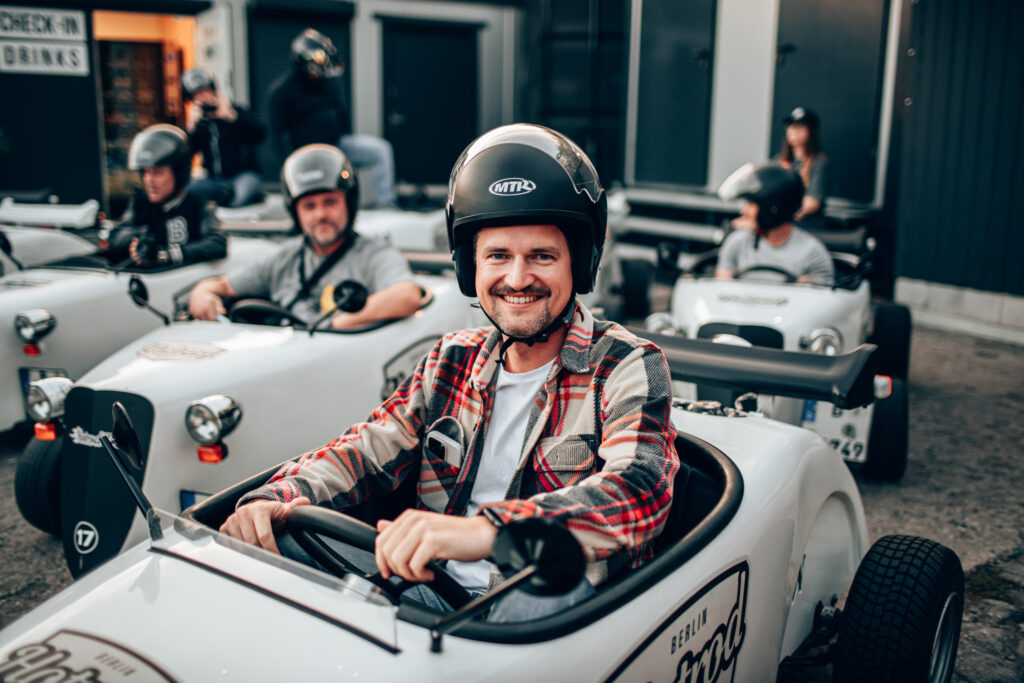 Hotrod Tour Berlin: The Mini Car Sightseeing Tour