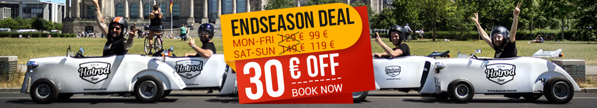 End of Season Deal: Hotrod Tour Discount Berlin